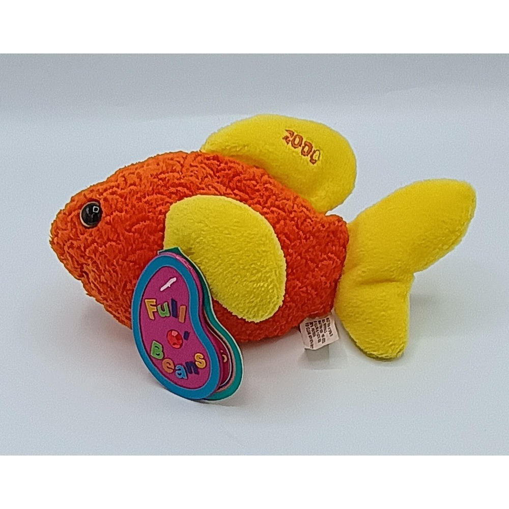 7" 2000 Avon FULL O BEANS July Gill The Goldfish BEANBAG PLUSH B4